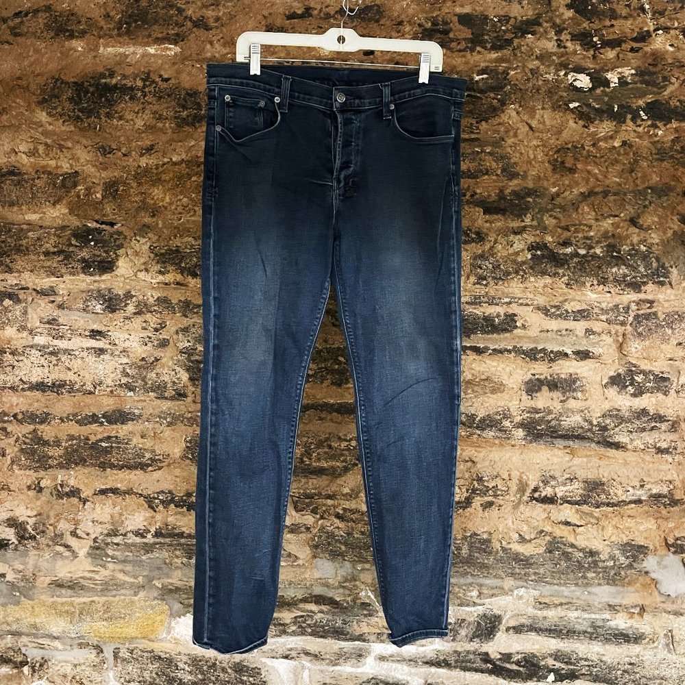 Early Ksubi Jeans Overdye Blue Luxury  Streetwear Denim  36